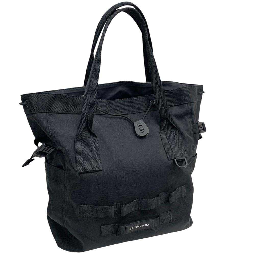 Balenciaga Army Shoulder Bag Nylon Black